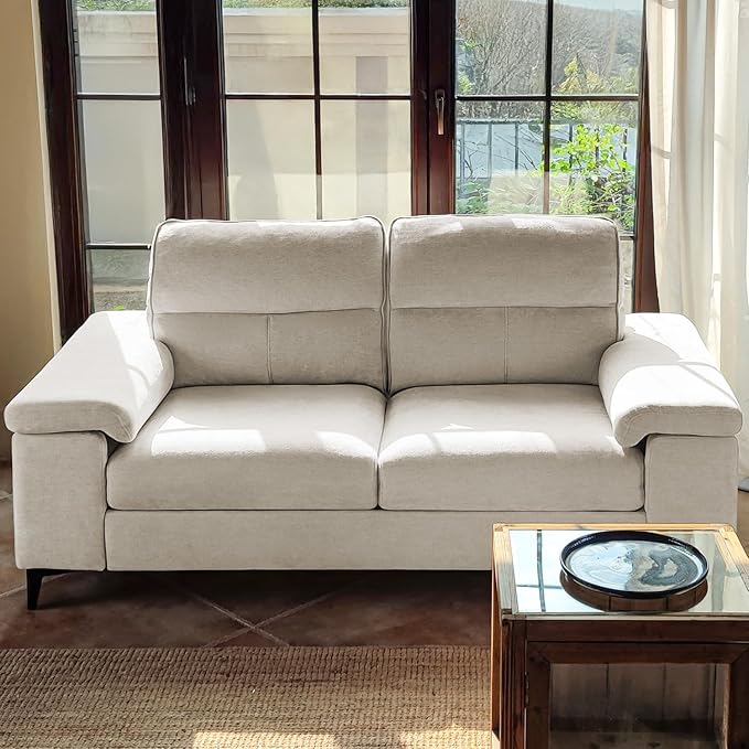 88.97" Modern Sofa Couches for Living Room, Deep Seat Sleeper Sofas