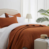 Quilt Sets Queen Pink Lightweight Bedspread Full Soft Reversible Coverlet for All Season