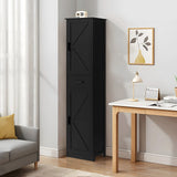 Tall Bathroom Cabinet, Storage Cabinet with 6 Shelves & Drawer