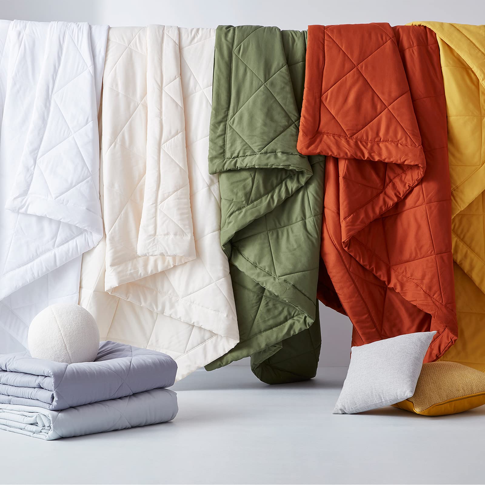 Olive Grey Down Alternative Bedding Comforters Queen Size