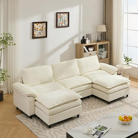 Modular Sectional Sofa Modern Convertible L Shaped Couch