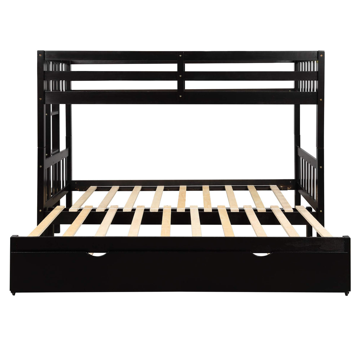 Over Twin/King Bunk Beds with Trundle, Twin Over Pull-Out bunk Bed Accommodate