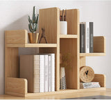 Bookcase Bookshelf Simple Desktop Bookshelf Bookcase Mountain-Shaped