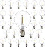 LED Dimmable Edison Light Bulbs 4W, 2200K-2400K Warm White (Amber Glass) ST64