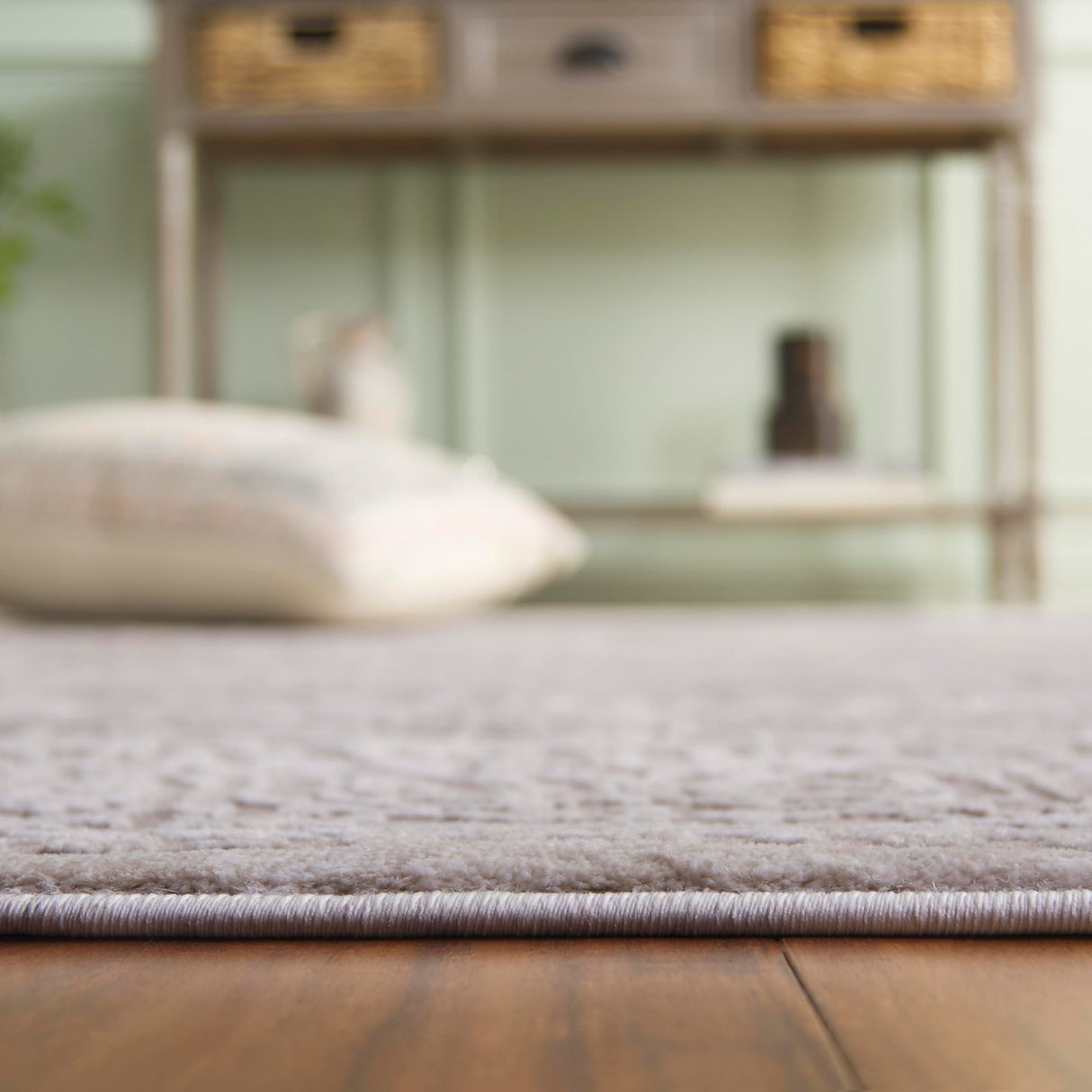 SAFAVIEH Area Rug 9x12 - Reflection Collection - Large - Beige & Cream, Non-Shedding & Easy Cleaning, Ideal for Living Room, Bedroom, Dining Space (RFT670A)