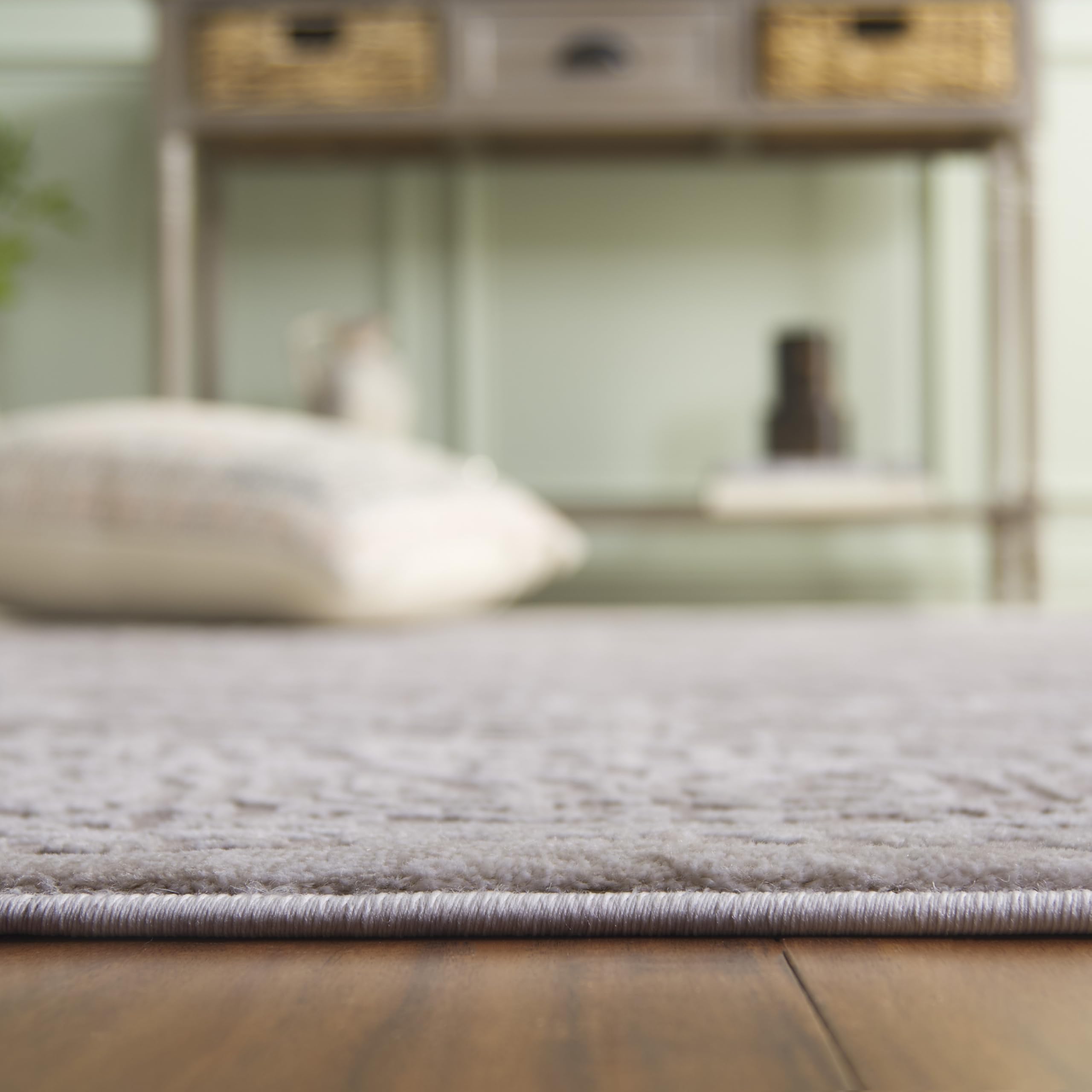 SAFAVIEH Area Rug 9x12 - Reflection Collection - Large - Beige & Cream, Non-Shedding & Easy Cleaning, Ideal for Living Room, Bedroom, Dining Space (RFT670A)