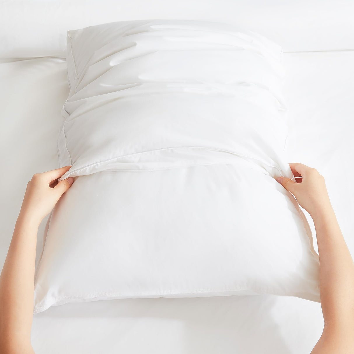 Cloud Top Pillow Enhancer - Pillow Makeover (Hypoallergenic) (Down Alternative - King)