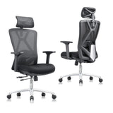 & Domo B31 Ergonomic Office Chair with 3 Way Armrests Lumbar Support and Adjustable