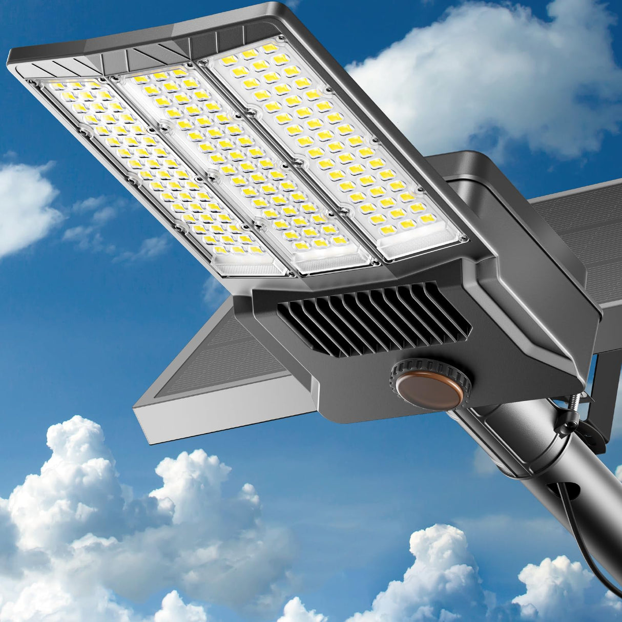 8000W Solar Street Lights Outdoor, Commercial Solar Street Lights Outdoor Dusk to Dawn