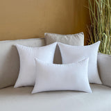 20 x 20 Outdoor Pillow Inserts Set of 4 Square Throw Pillow Inserts Waterproof for Couch