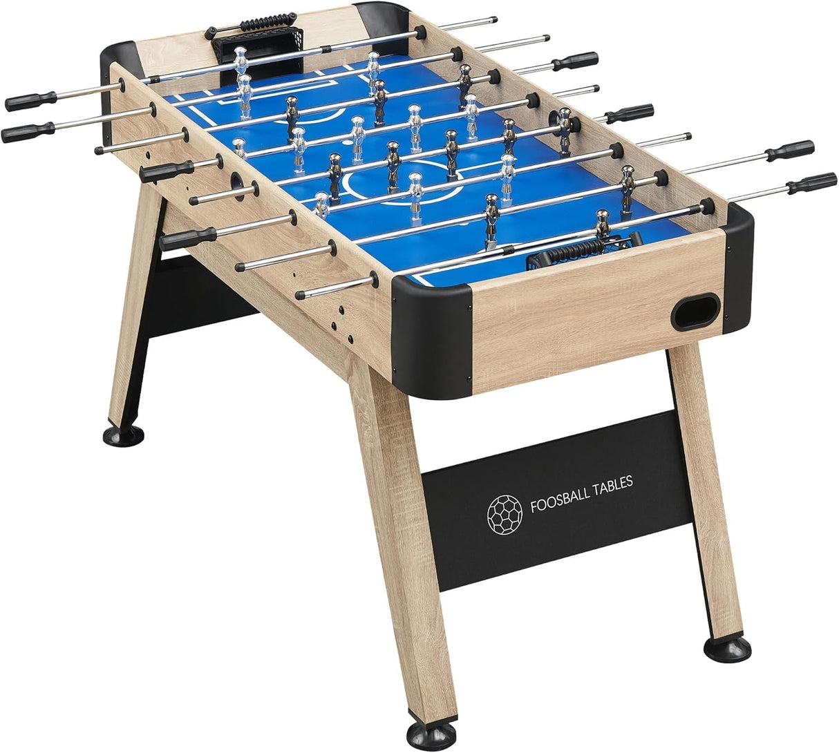 Foosball Table, 54 Inch Foosball Table Adult Size, 22 Electroplated Player