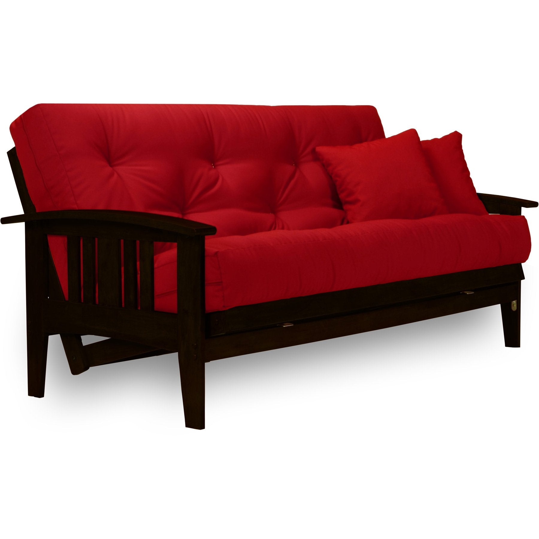 Westfield Complete Futon Set - Espresso Finish (Warm Black) - Full or Queen Size