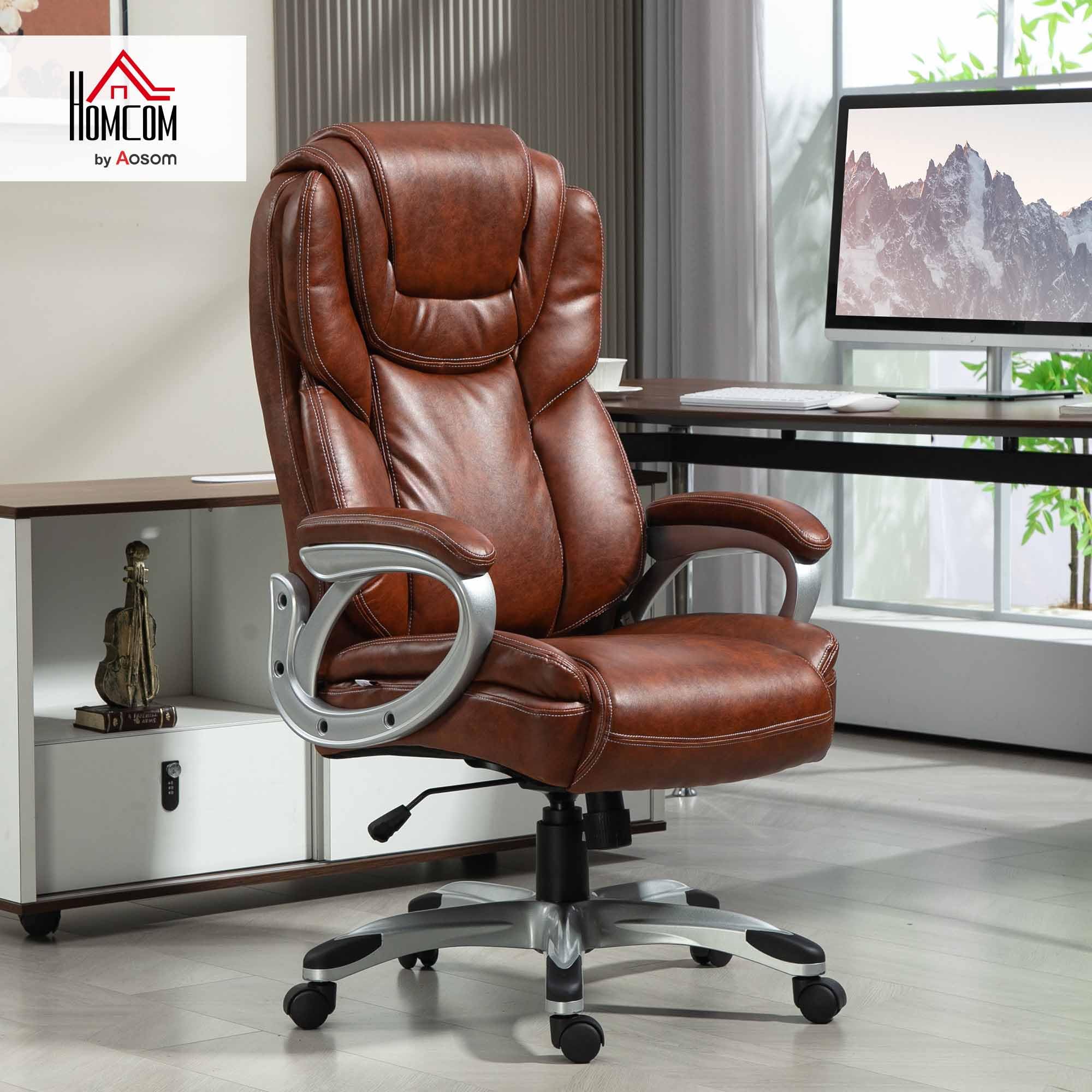 High Back Executive Office Chair with Tilt Function and Adjustable Height