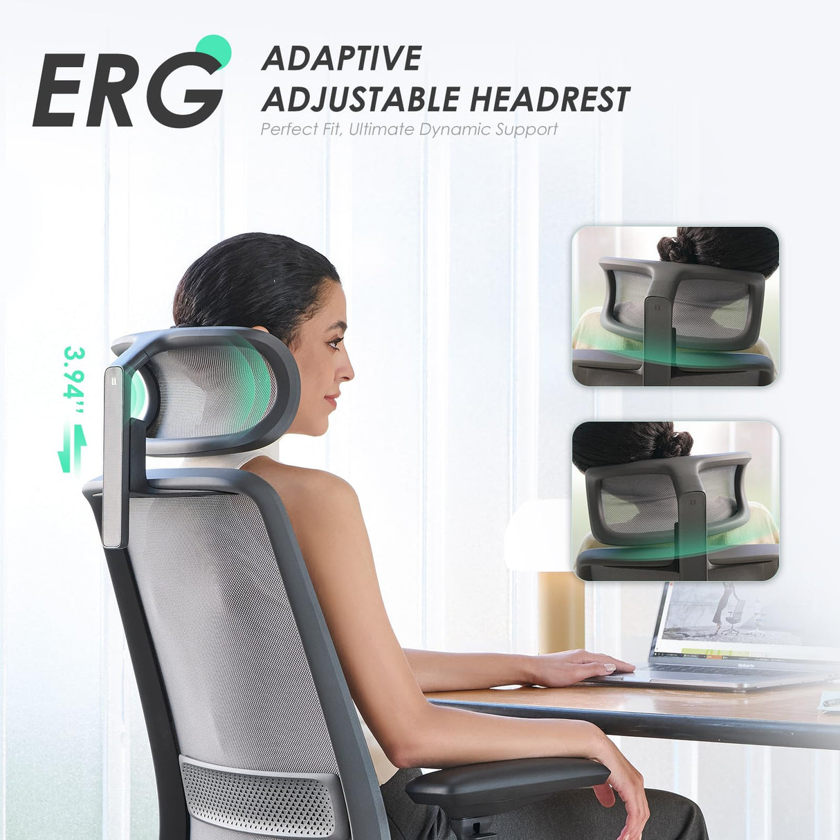 Ergonomic High Back Mesh Office Chair with Adjustable Lumbar Support