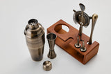 Cocktail Shaker Set, 7-Piece Bartender Kit with Stand