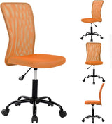 Mesh Office Chair Armless Task Chair Mid Back Ergonomic Computer Desk Chair