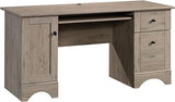 Miscellaneous Office Computer Desk with Drawers, Laurel Oak