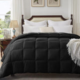 Queen Size Comforter Grey Lightweight Comforter Duvet Insert Down Alternative