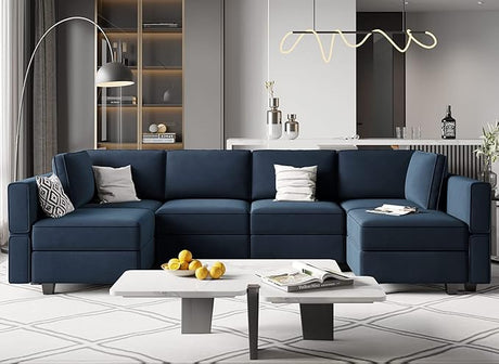 Reversible Sectional Sofa U Shaped Couch with Storage Seat with Chaise