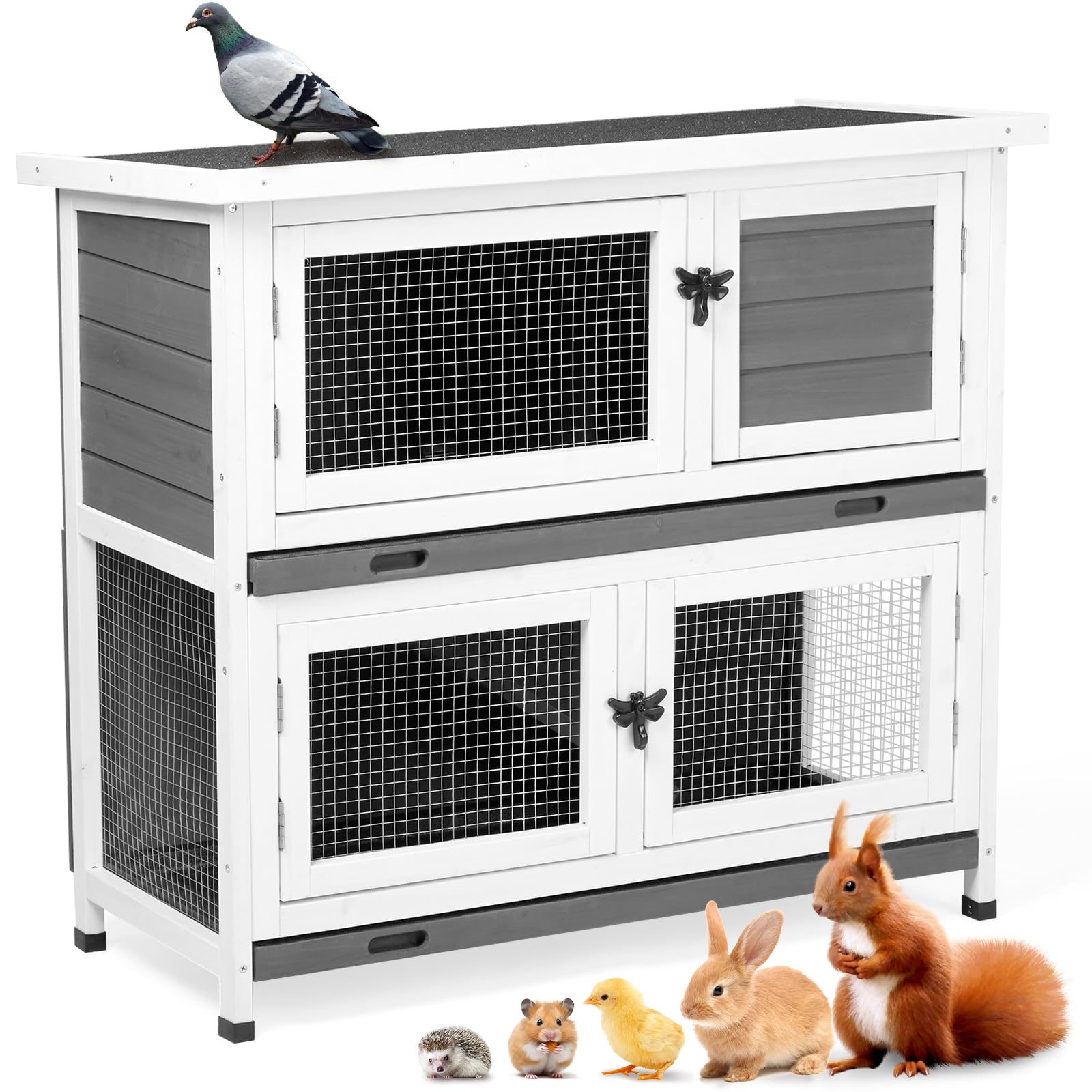 Rabbit Hutch, Small Wood Chicken Coop