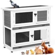 Rabbit Hutch, Small Wood Chicken Coop
