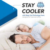 CoolBreeze Essential 10 Inch Queen Size Cooling Gel Memory Foam