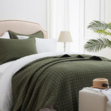 Quilt Sets Queen Pink Lightweight Bedspread Full Soft Reversible Coverlet for All Season