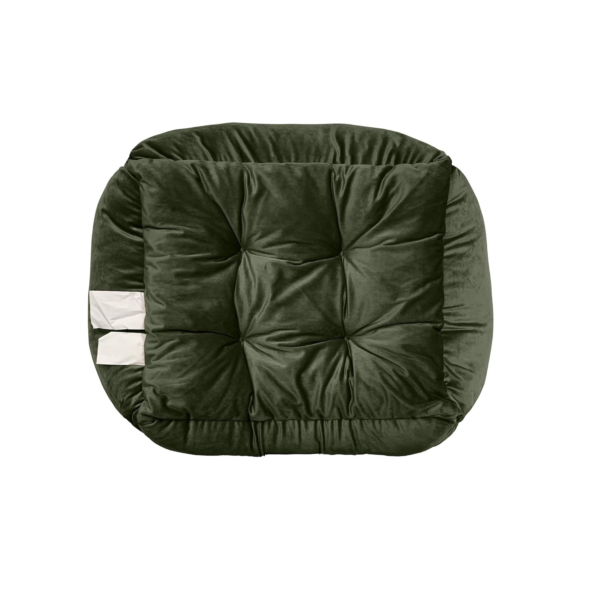 Luxury Dog Bed - Comfortable Tufted Velvet Cushion for Small to Large Dogs