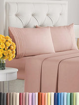 Queen Size Sheet Set - Breathable & Cooling Sheets