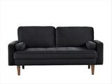Velvet Tufted Sofas for Living Room, Classic Mid-Century Style with Modern Silhouette