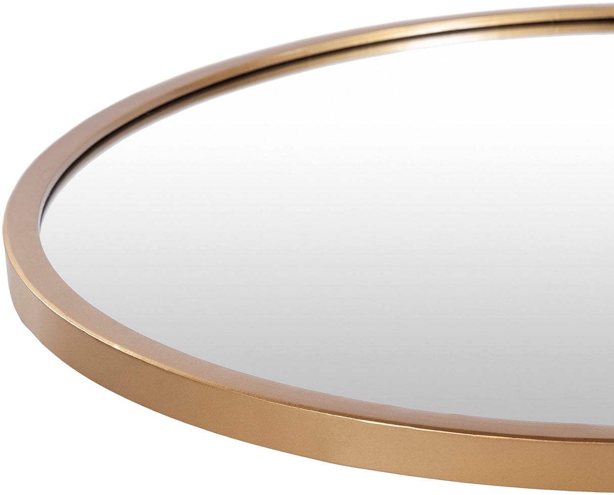 Mirrors, Leitner Modern Round Wall Mirror for Living Room, Bedroom (36" H x 36" W)