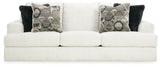 Karinne Coastal Sofa with Non-skid Legs, White