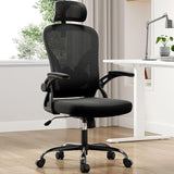 Ergonomic Office Chair, Home Office Desk Chair with Headrest, High Back Computer Chair