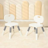 3 Level Height Adjustable Kids Chairs Plastic Preschool Chair Durable