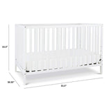 Union 4-in-1 Convertible Crib in White, Greenguard Gold Certified