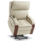 Power Lift Recliner Chair Sofa with Massage and Heat, Adjustable Headrest for Elderly