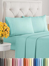 Queen Size Sheet Set - Breathable & Cooling Sheets