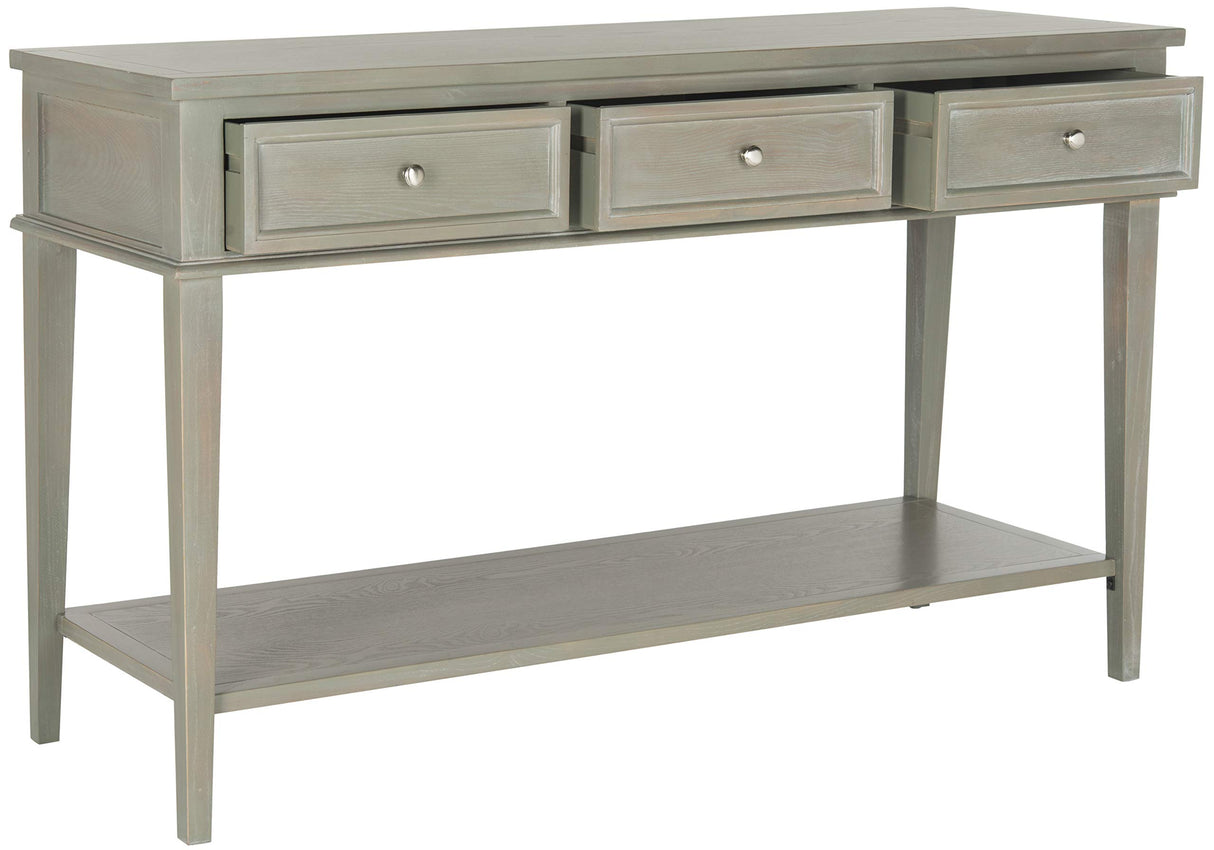 American Homes Collection Manelin Sepia Console Table