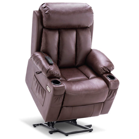 Large Power Lift Recliner Chair with Extended Footrest for Big and Tall Elderly People