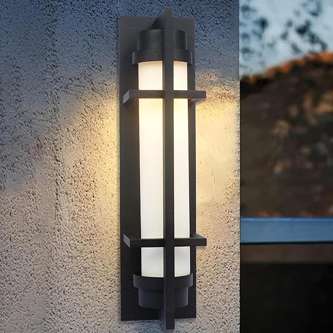 Outdoor Wall Sconce, Exterior Lights Fixture, Waterproof&All-Weather Wall Lanterns