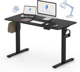 Electric Standing Desk 48 x 24 Inch Adjustable Height Desk Home Office Computer