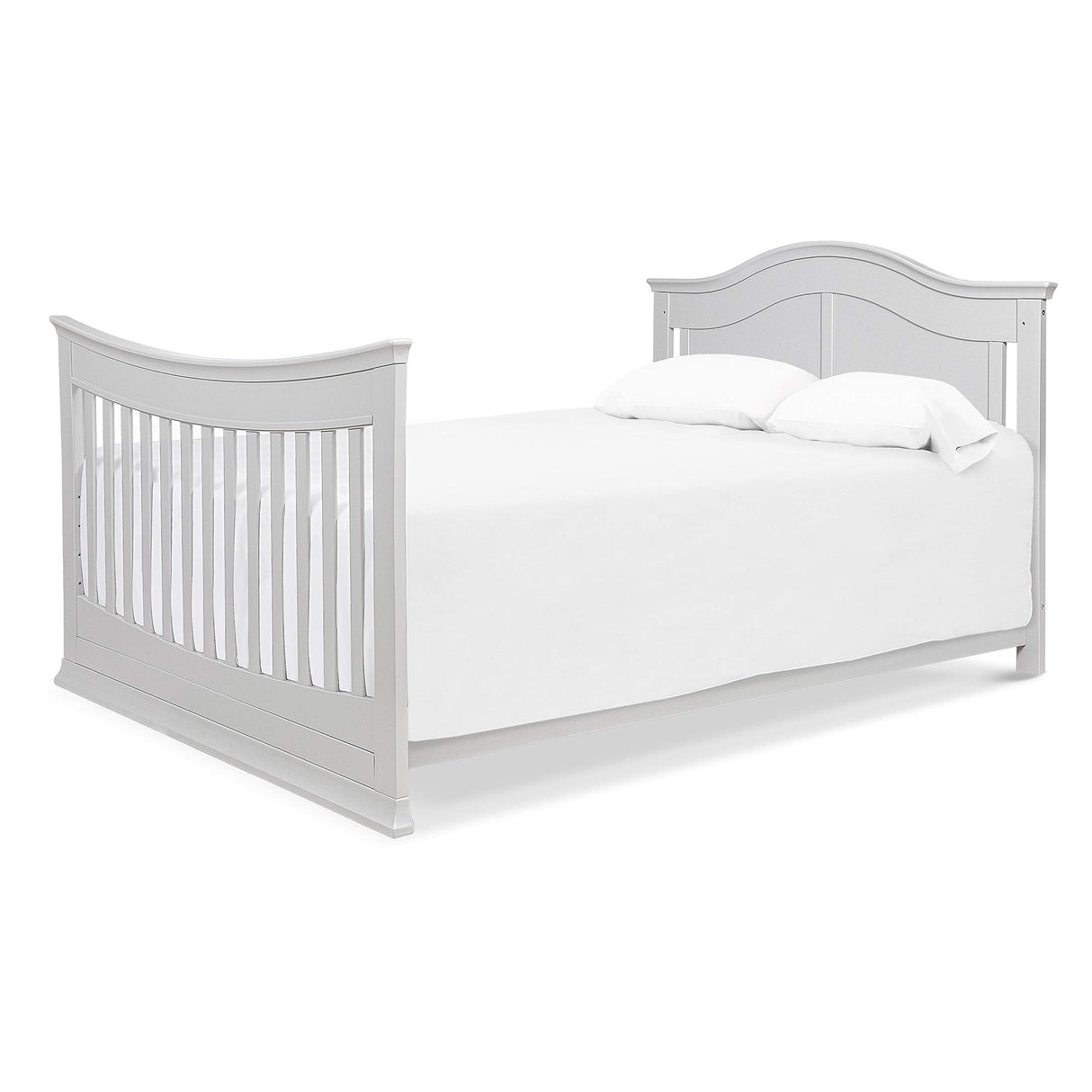 Meadow 4-in-1 Convertible Crib in Cloud Grey, Greenguard Gold Certified