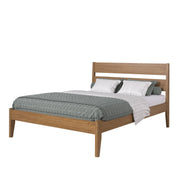Low Board Queen Urban Oak Platform Bed
