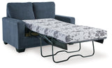 Rannis Sofa Sleeper Sofabed, 54"W x 40"D x 39"H, Blue