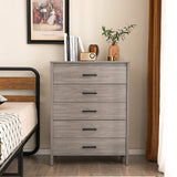 5-Drawer Chest Dresser for Bedroom - 41.5” Multipurpose Storage Clothes Organizer