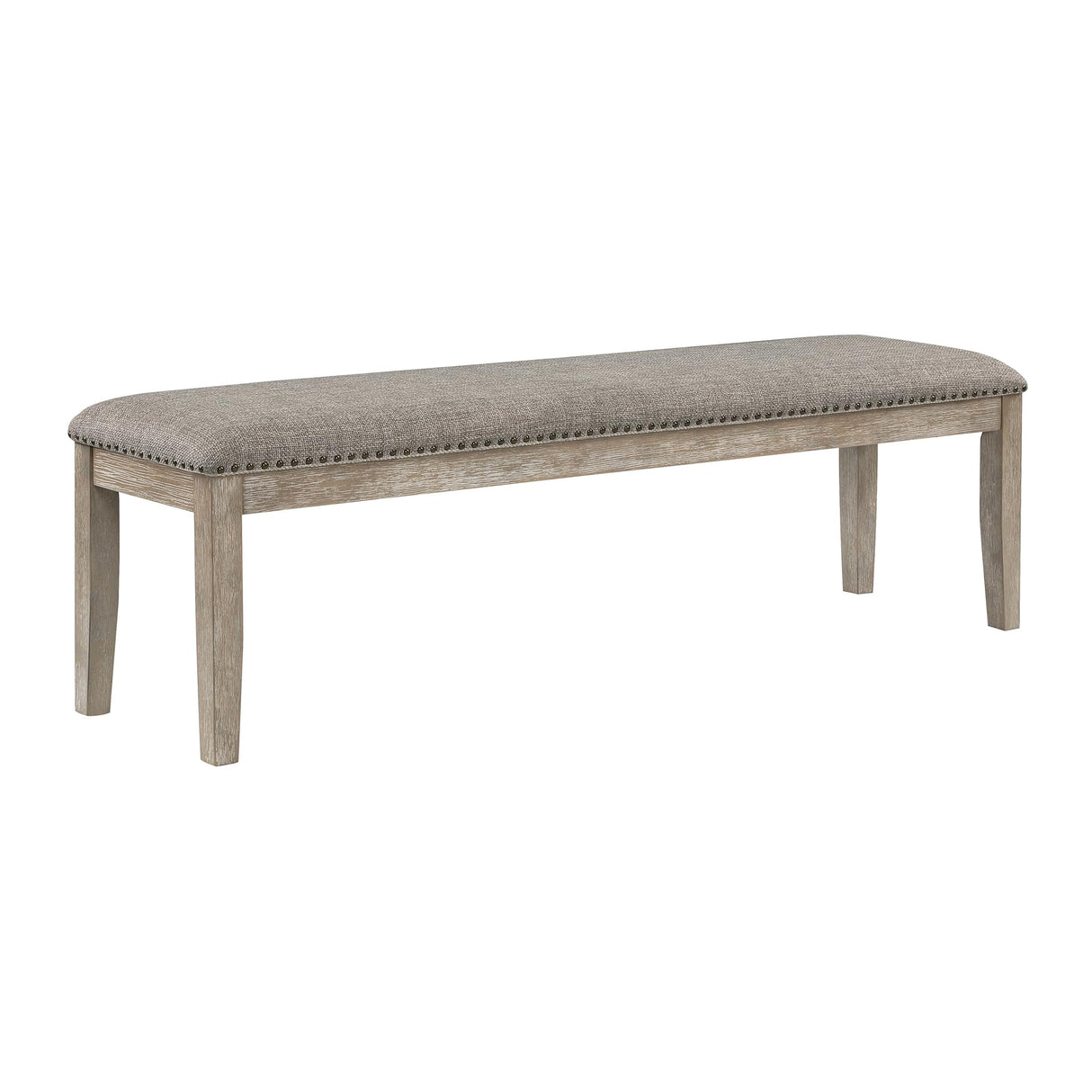 Newbury Dining Bench, Brownish Gray