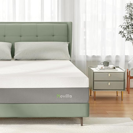 Queen Size Mattress, 12 Inch Foam Mattress in a Box, Gel Memory foam Mattress