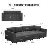 Modular Sofa Sleeper Sectional Sleeper Sofa Convertible Sectional Couch Bed Set Sleeper