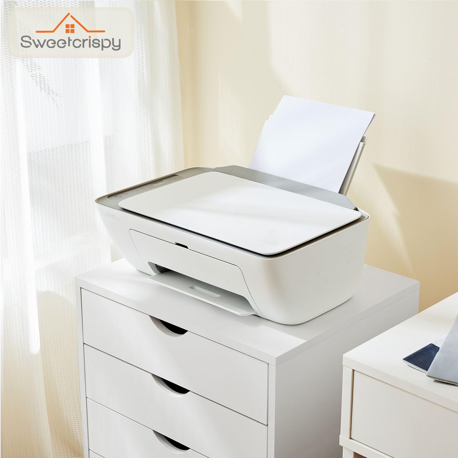5 Drawer Chest- Dressers Storage Cabinets Wooden Dresser White Mobile Cabinet