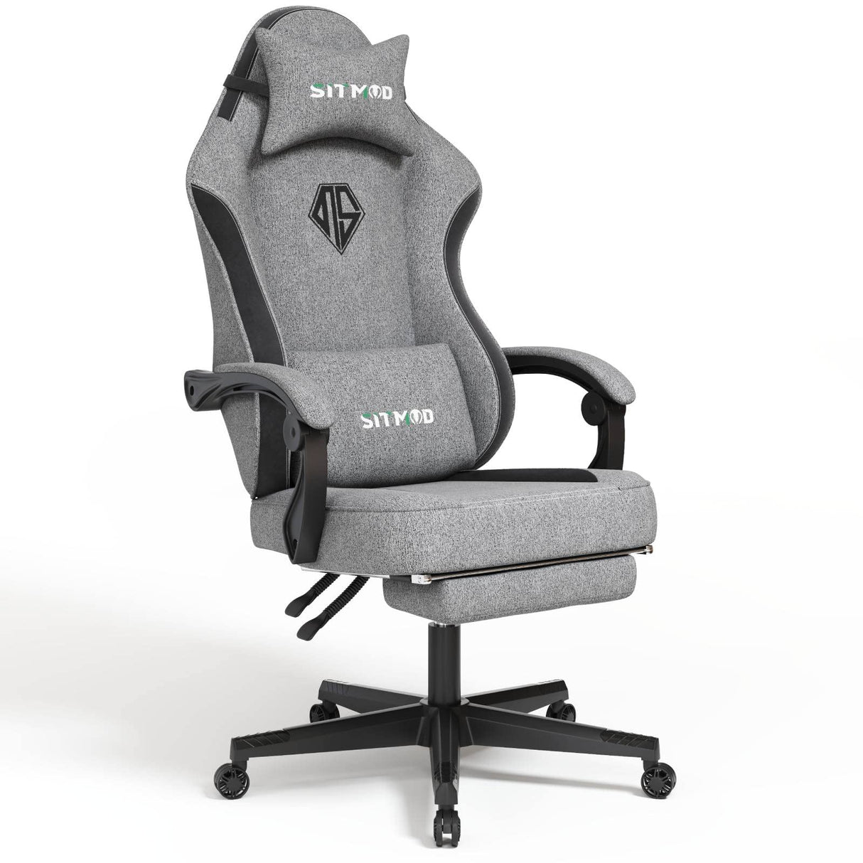 Gaming Chairs for Adults with Footrest-Computer Ergonomic Video Game